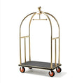 73" Luggage Cart with Garment Rail, 1300LB Capacity U90584