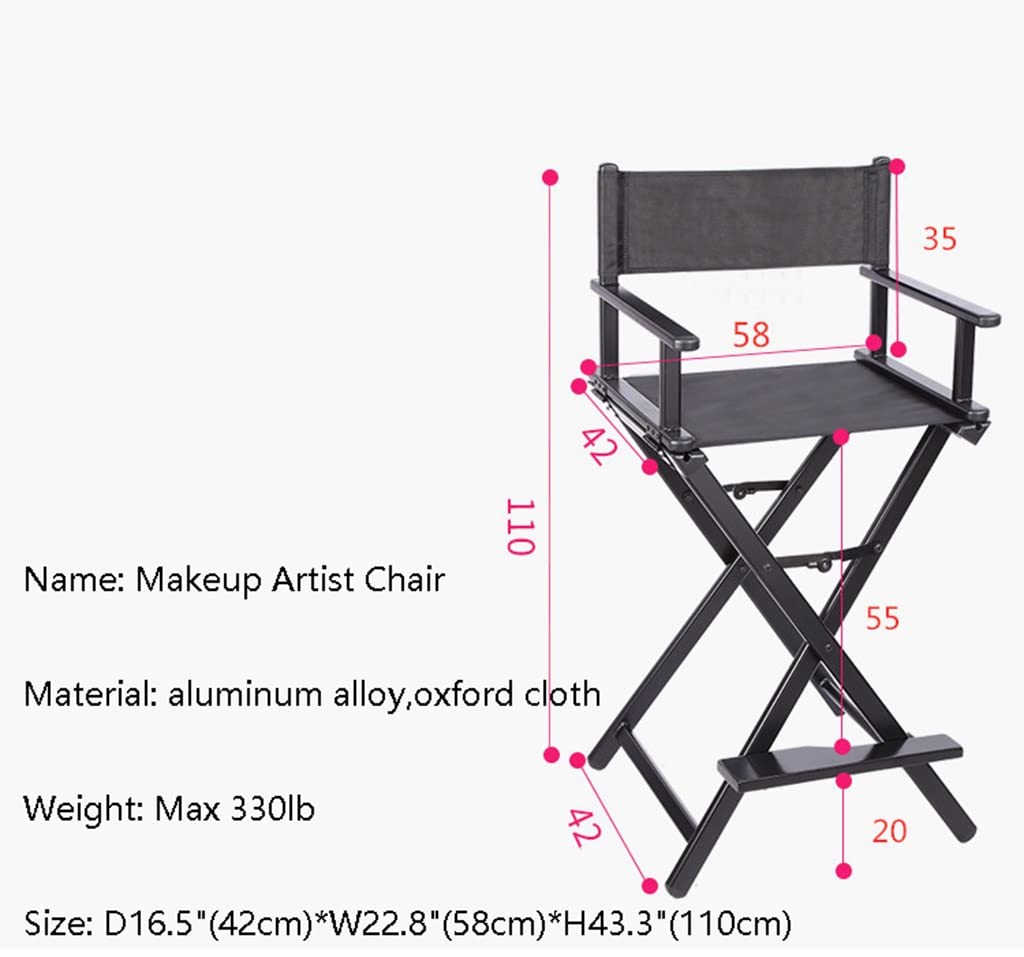 Portable Aluminum Folding Director's Chair Z563