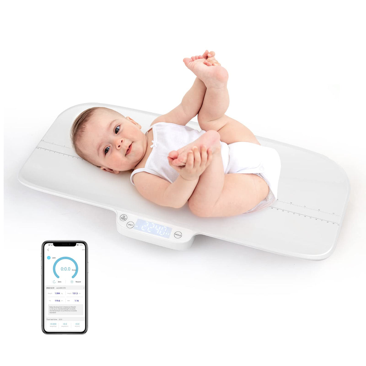 66lb Digital Baby and Pet Scale with Hold Function F302339
