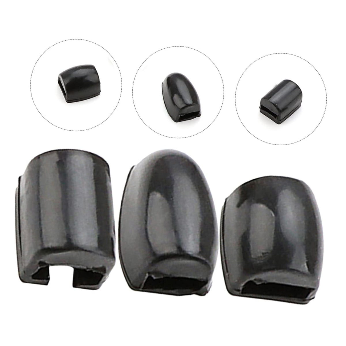 3pcs Silicone Saxophone Key Risers O3776