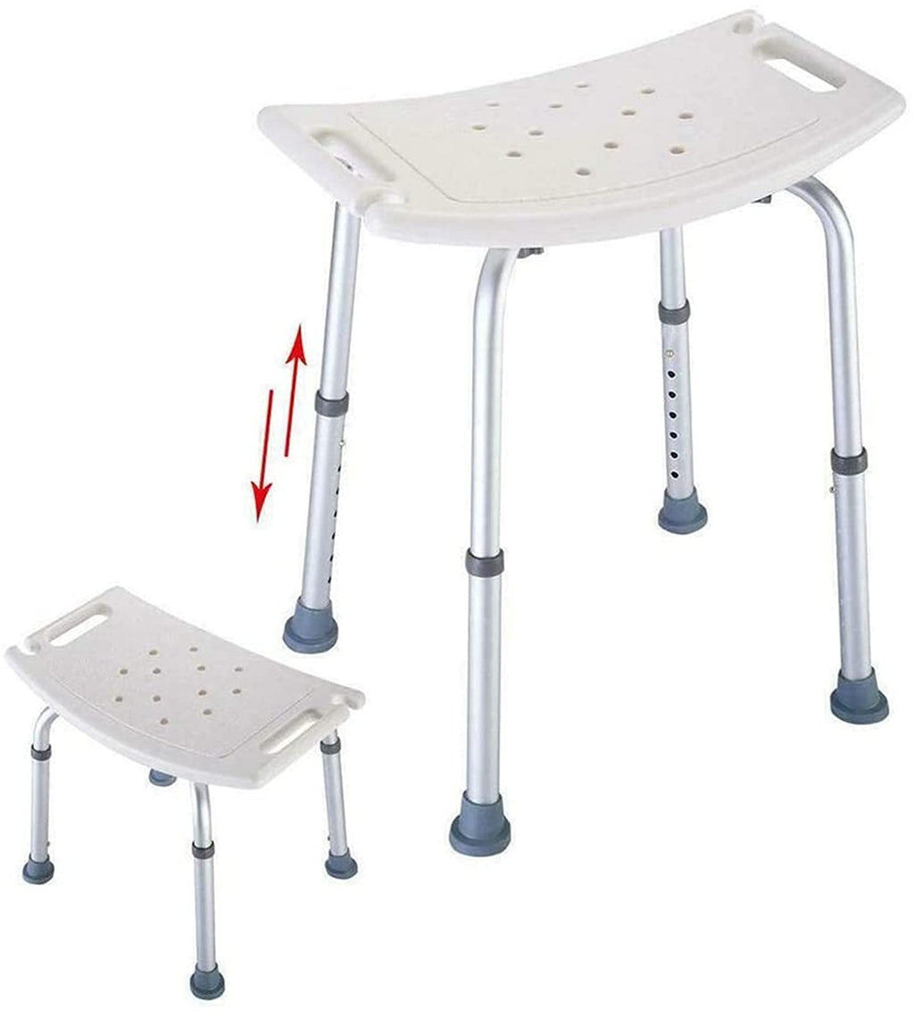 Shower Chair with Padded Seats, Adjustable Non Slip E526678