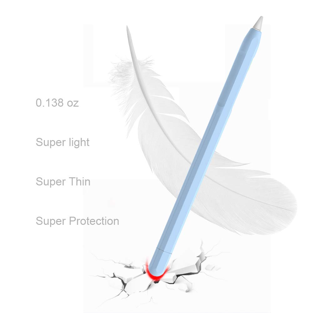 Blue Apple Pencil Case with Nib Cover C6822