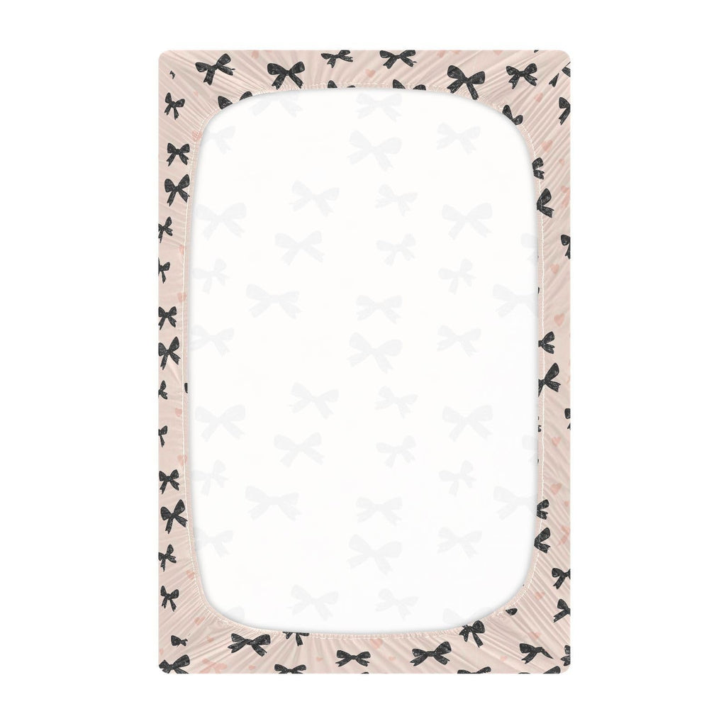 Soft Breathable Microfiber Fitted Crib Sheet I659010