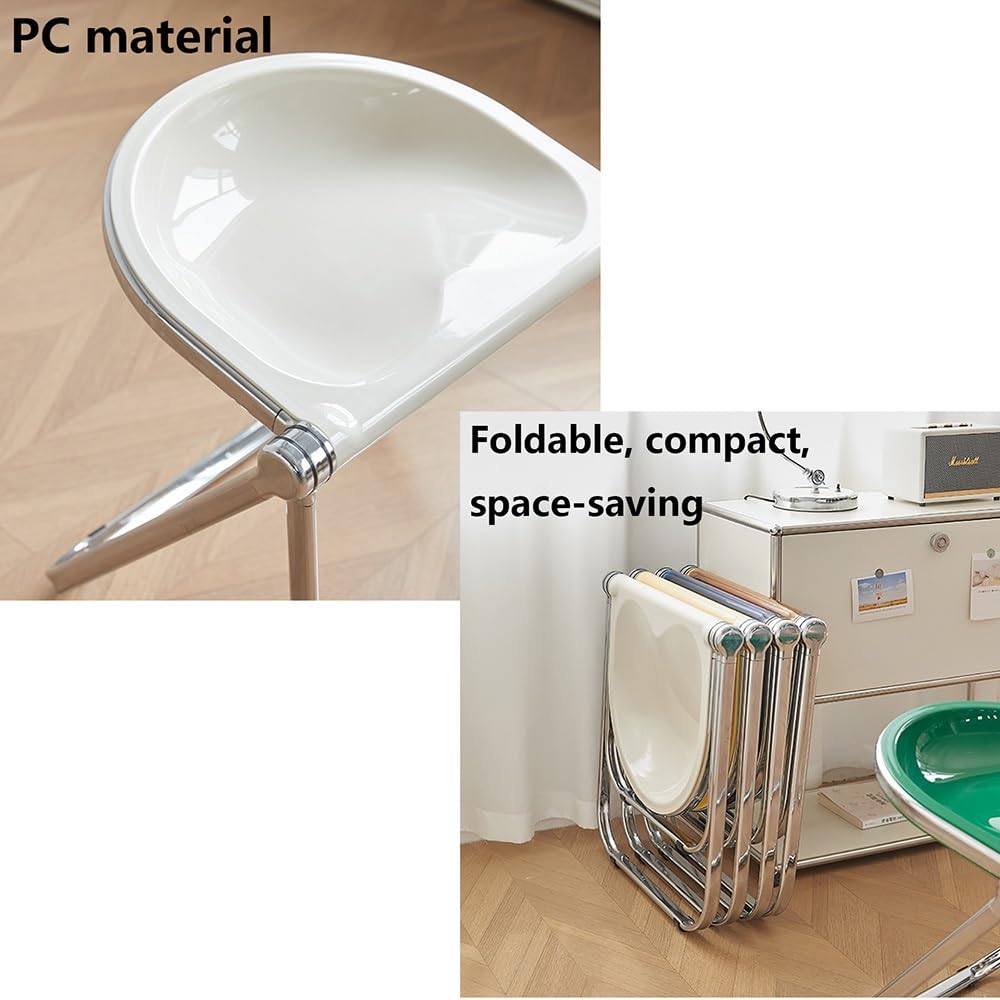Black Acrylic Folding Chair G218993