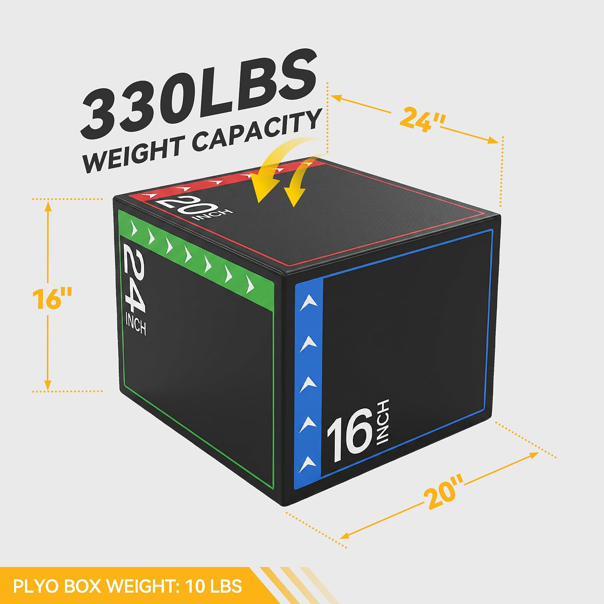 3 in 1 Plyometric Jump Box L77910