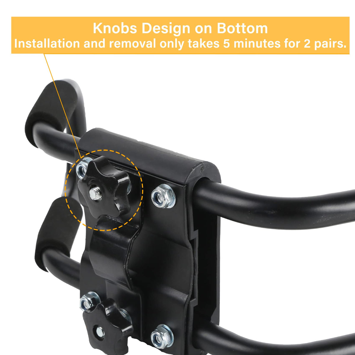 2 Pairs J-Bar Kayak Roof Rack Set of 4 W872246
