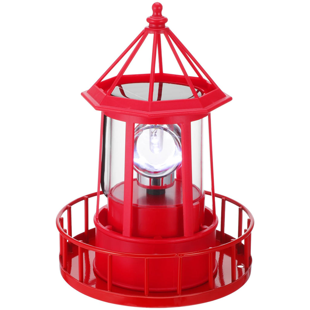 Solar Rotating Lighthouse Garden Light M144