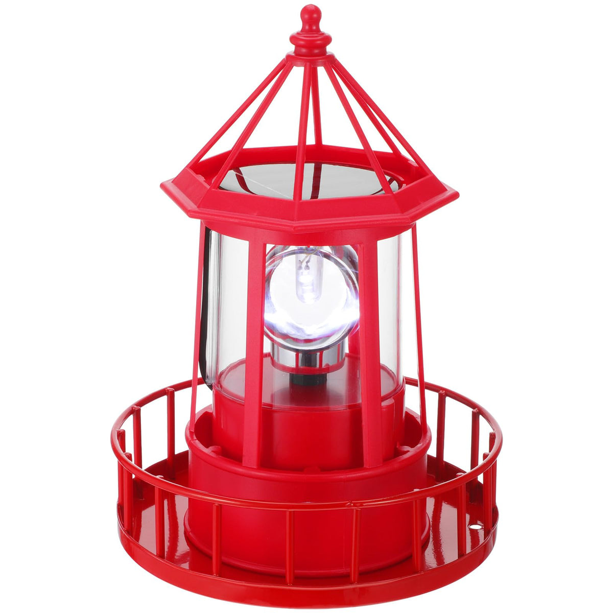 Solar Rotating Lighthouse Garden Light M144