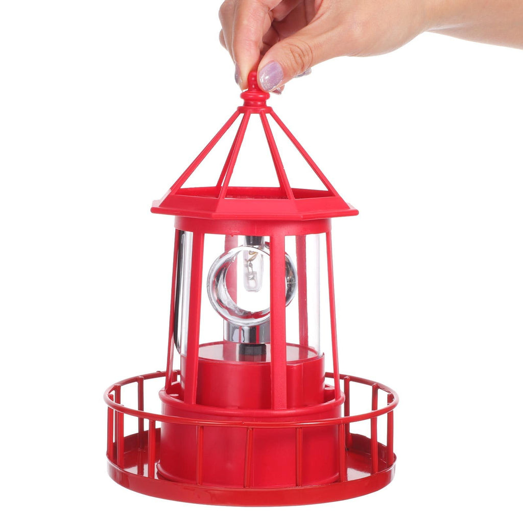 Solar Rotating Lighthouse Garden Light M144
