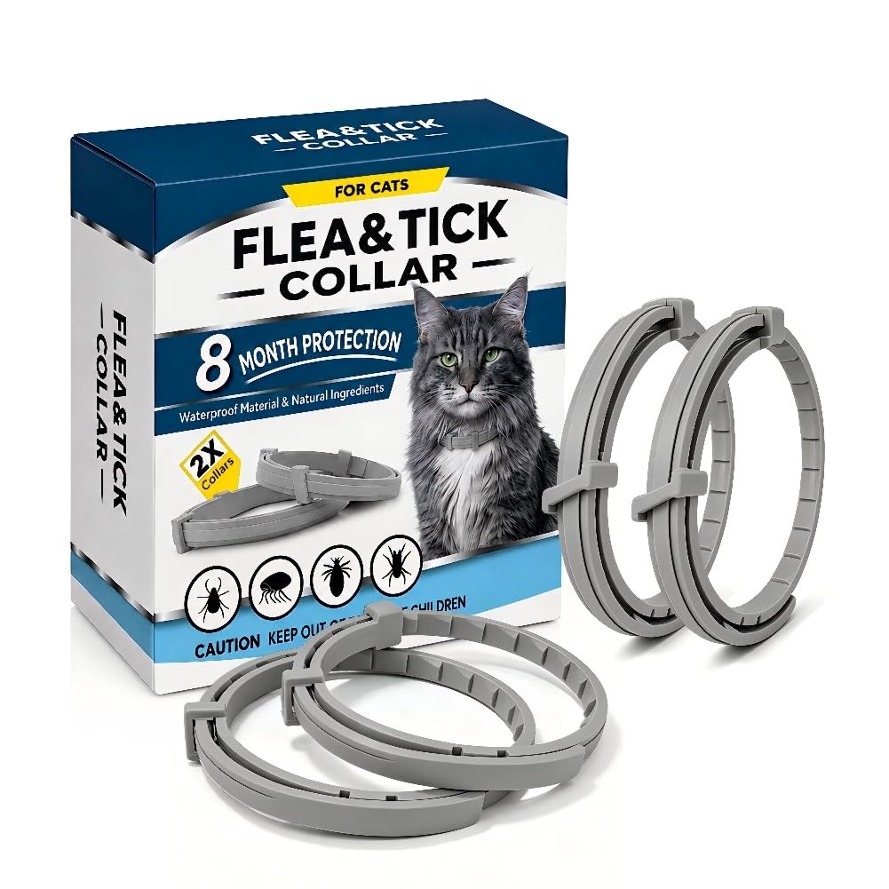 Flea & Tick Collar for Cats 4 Pack G2533