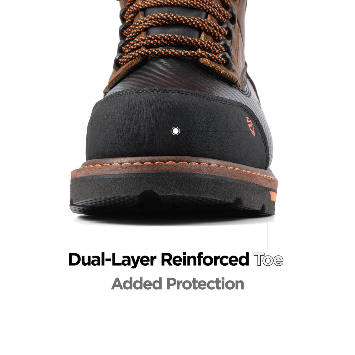 6in Waterproof Leather Work Boots D582
