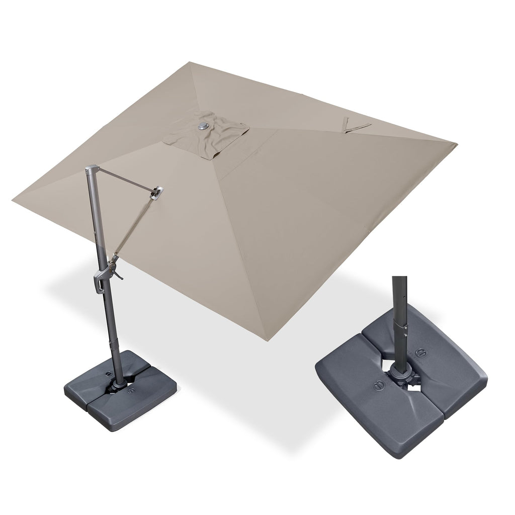 10' x 13' Cantilever Umbrella with Base J19975