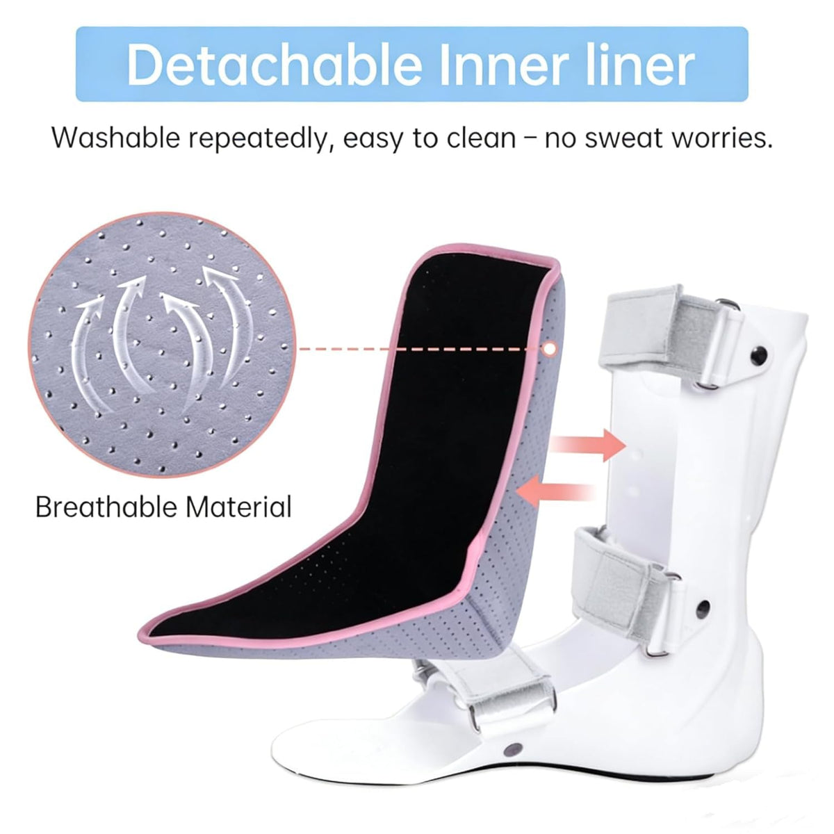 Walking Boot with Removable Liner & Splint D877
