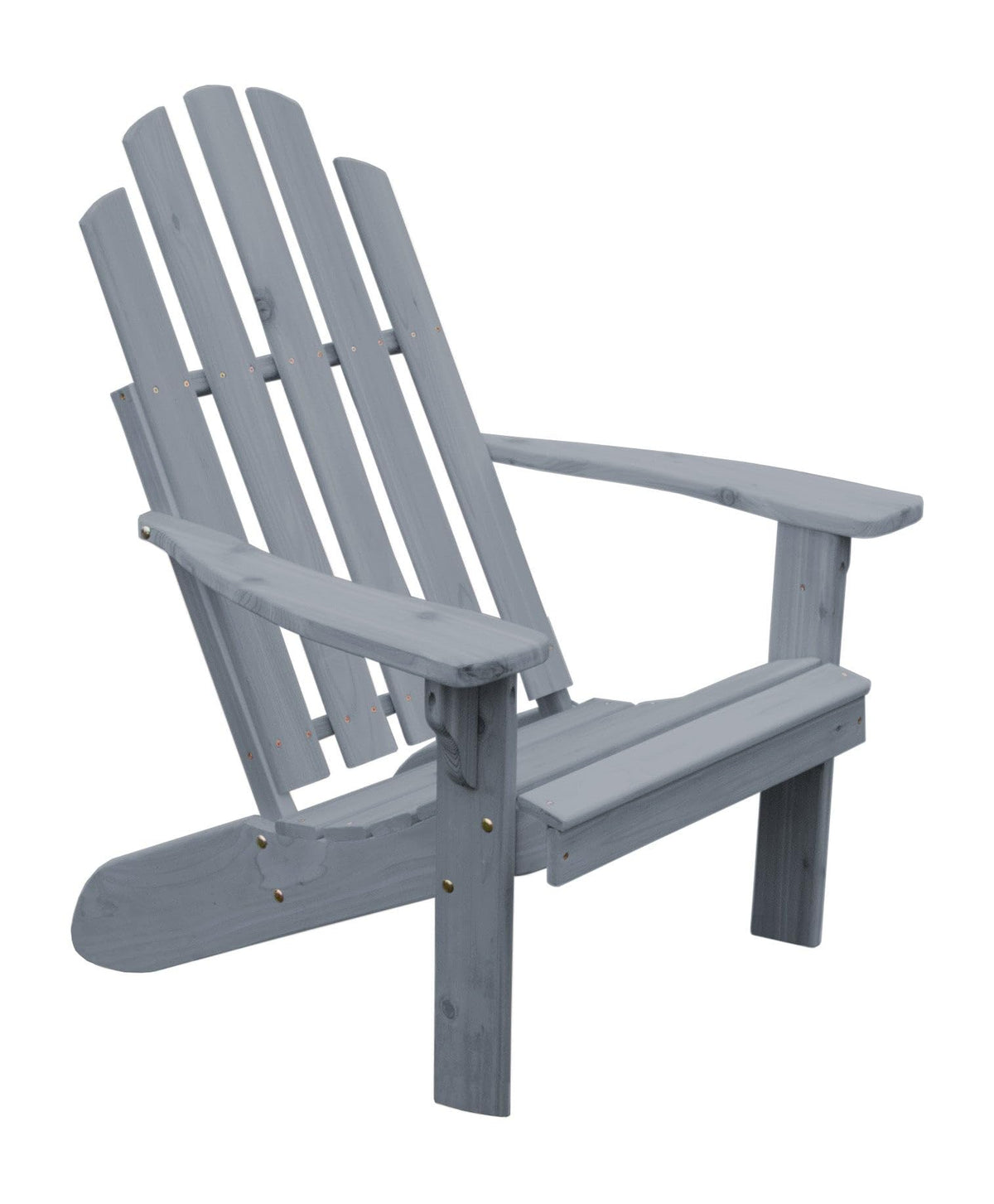 Gray Stained Cedar Wood Adirondack Chair G316166