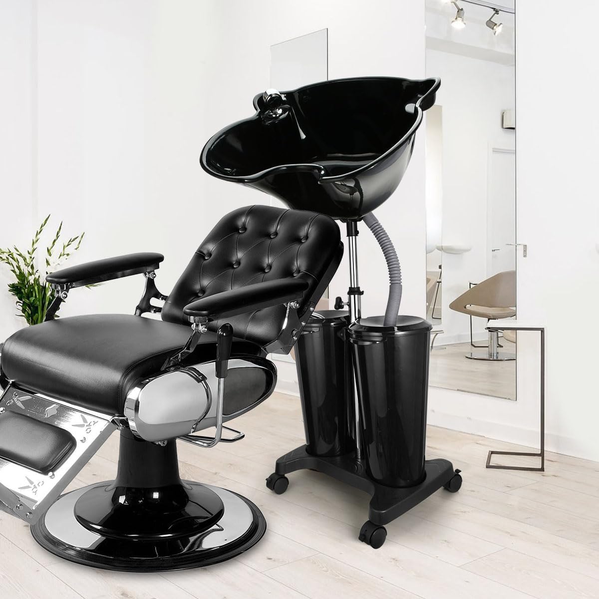 Portable Hair Washing Basin with Electric Pump E98803