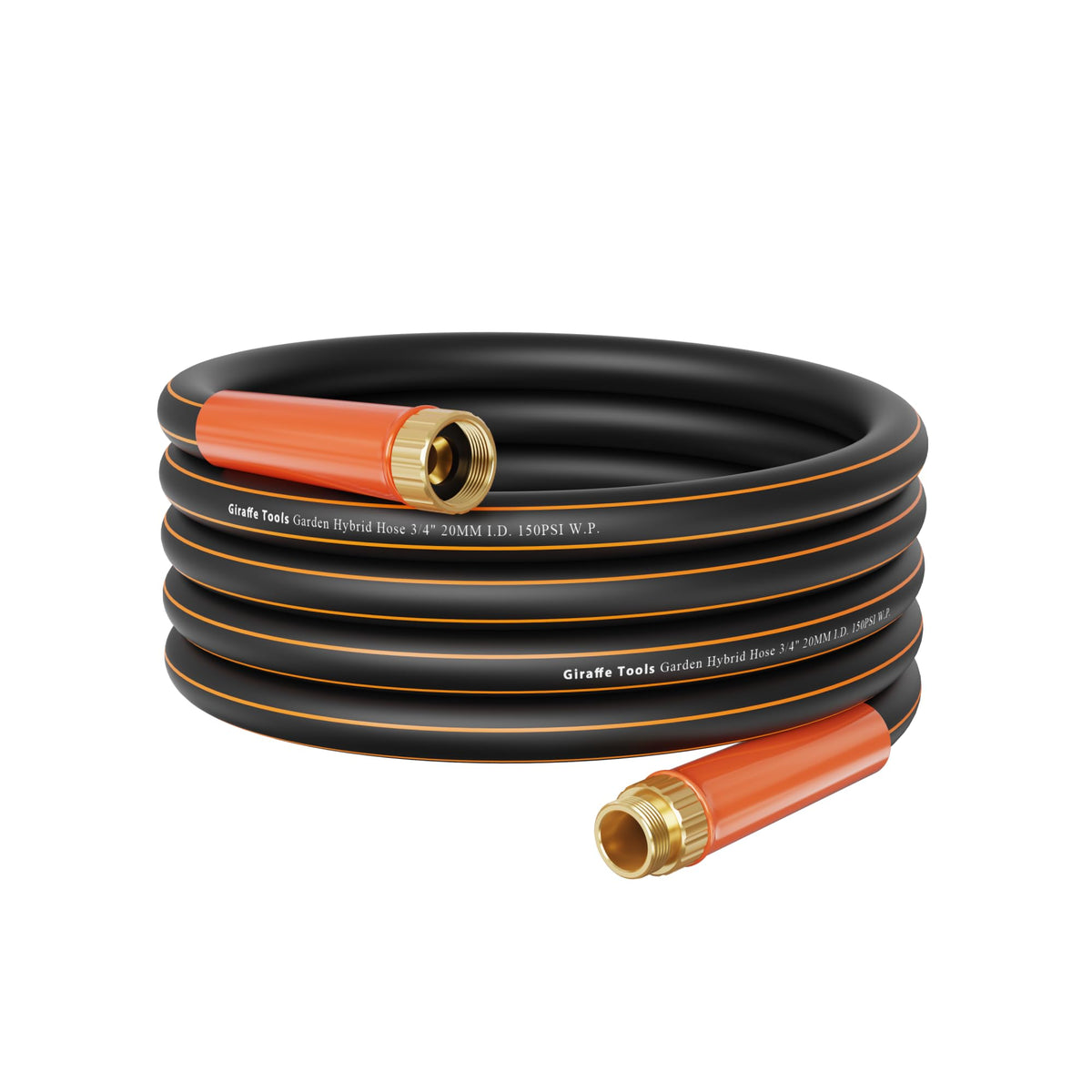 Garden Hose 25ft x 3/4" Heavy Duty Hybrid Lightweight O33537