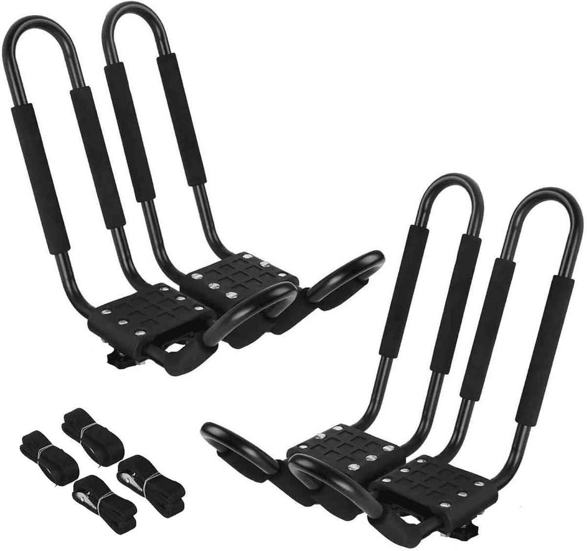 2 Pairs J-Bar Kayak Roof Rack Set of 4 W872246