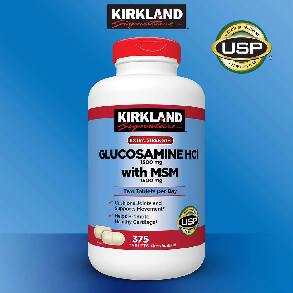 Glucosamine with MSM 375 Tablets 5 Pack H8574