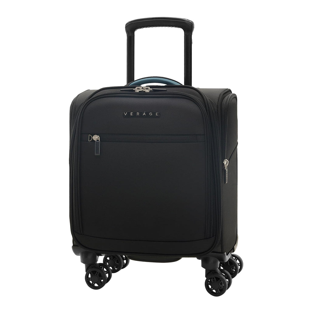 14-Inch Underseat Carry On Luggage with Spinner Wheels & USB Charging Port N560569