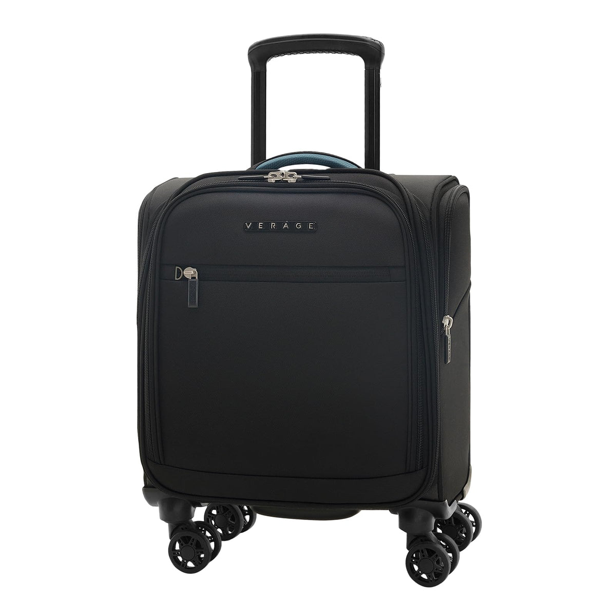 14-Inch Underseat Carry On Luggage with Spinner Wheels & USB Charging Port N560569