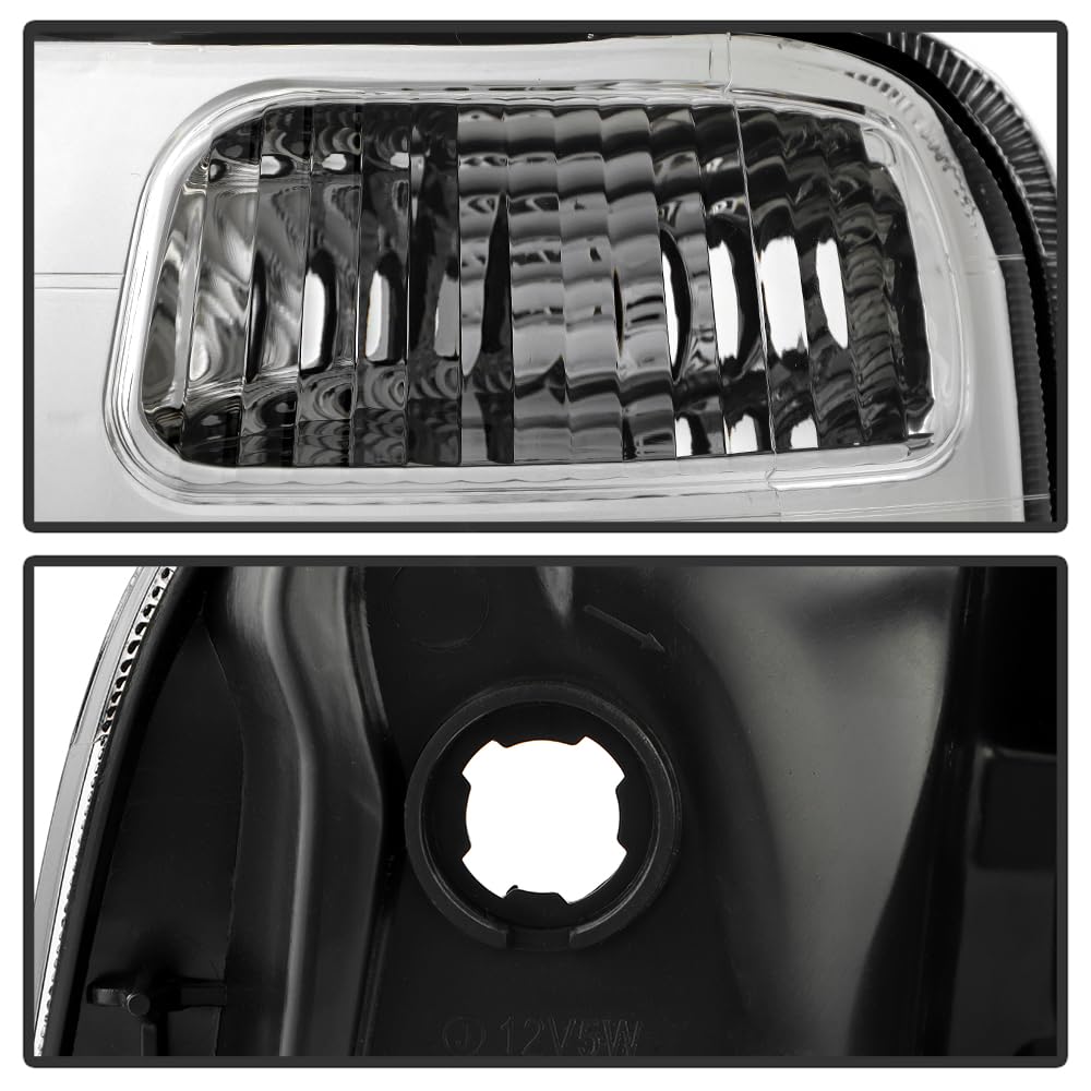 Black Headlights Headlamps Pair Replacement Left+Right Q583683