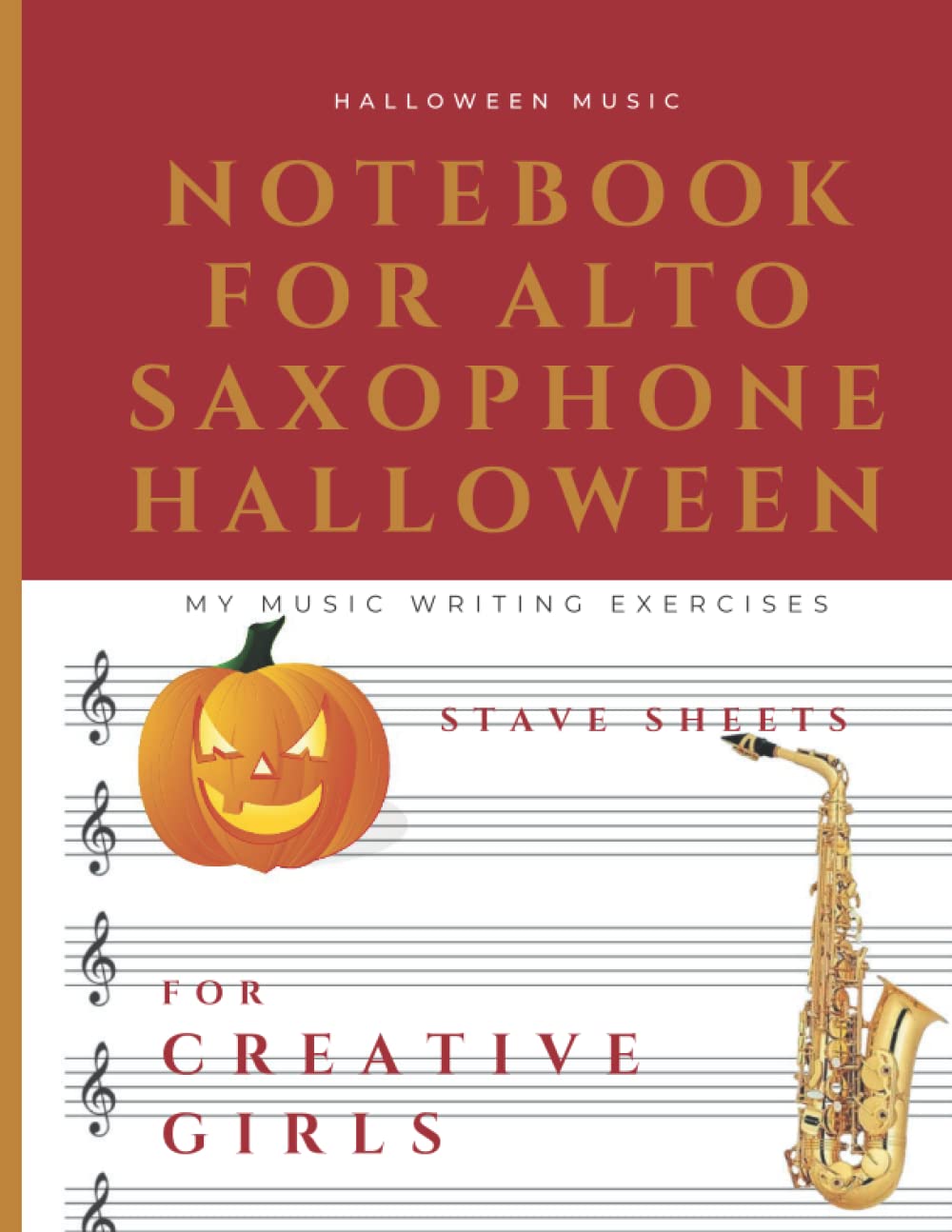 Notebook for Alto Saxophone S15800