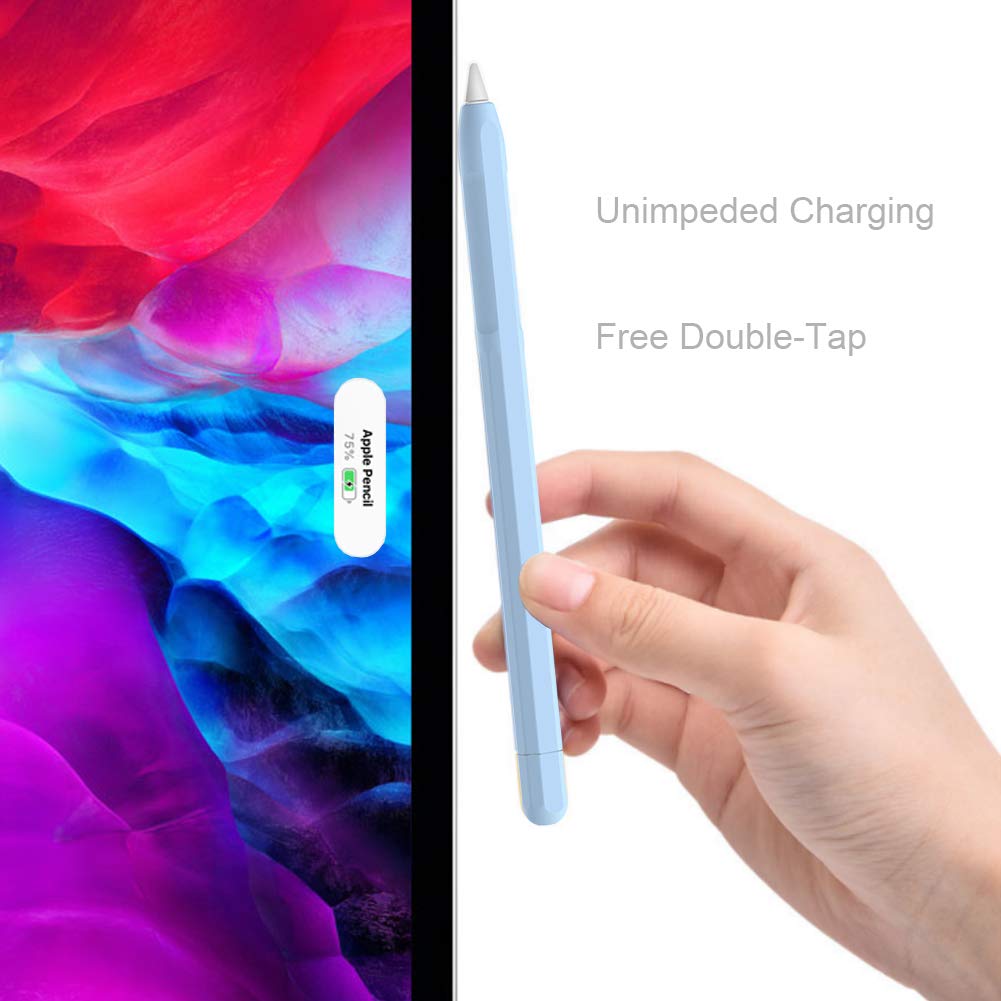 Blue Apple Pencil Case with Nib Cover C6822