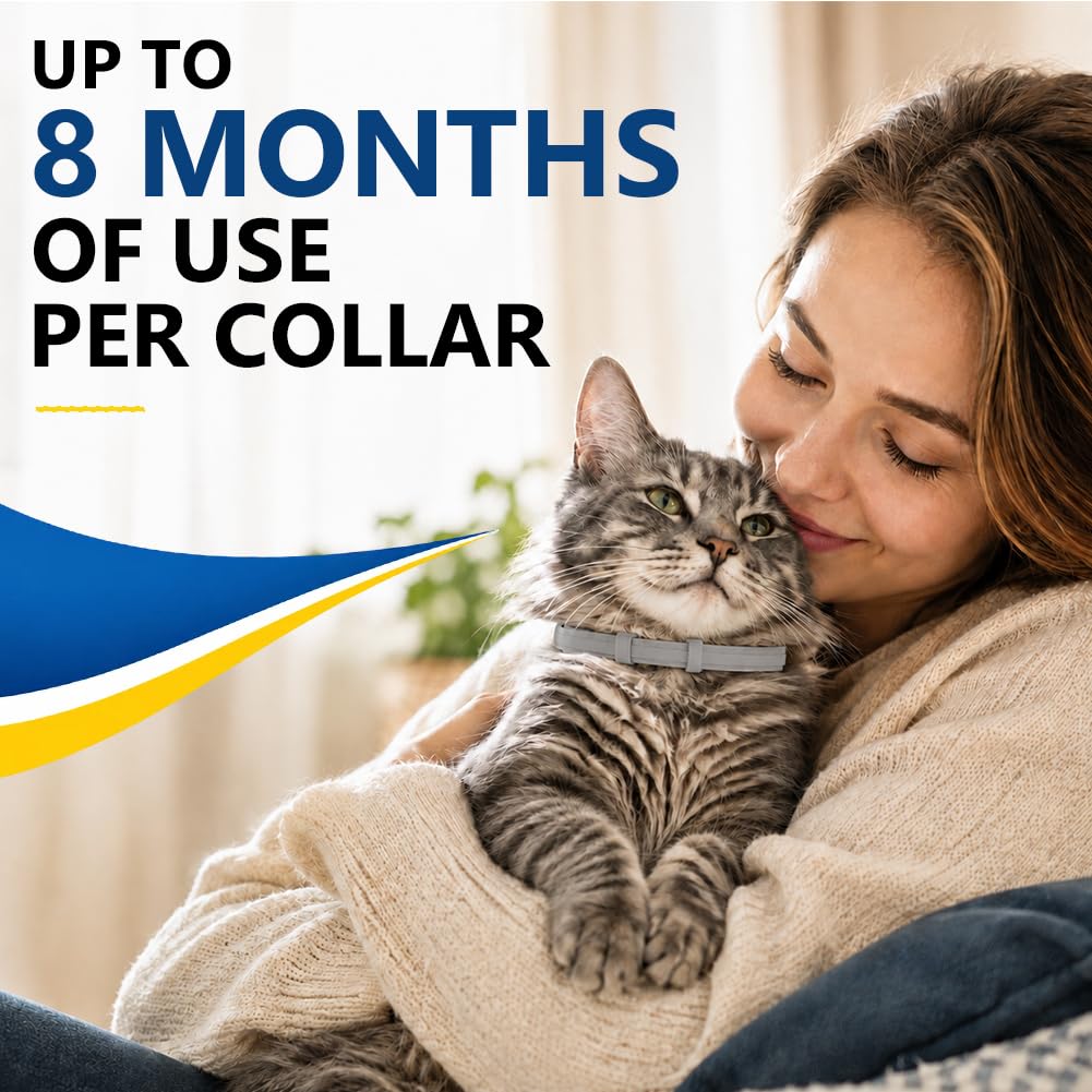 Flea & Tick Collar for Cats 4 Pack G2533