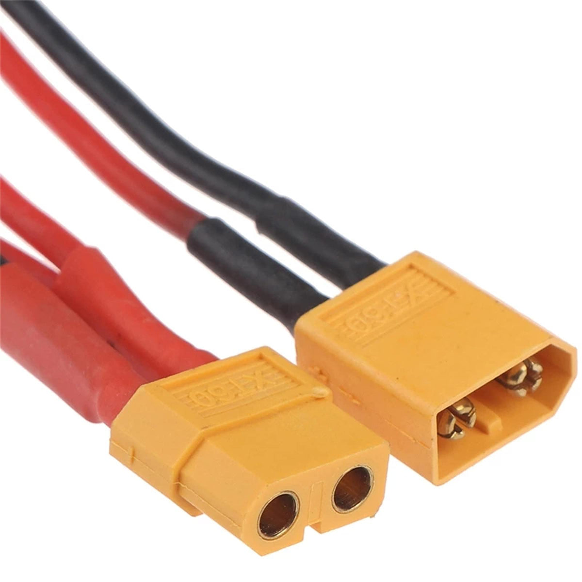 Battery Extension Cable Connector with 14awg Silicone Cord I25721
