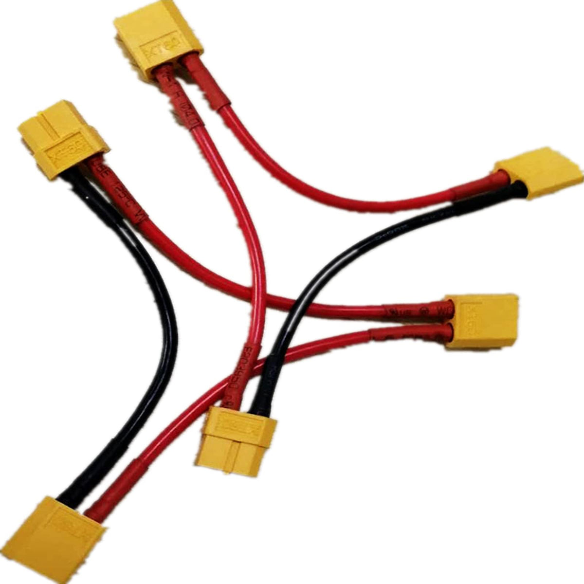 Battery Extension Cable Connector with 14awg Silicone Cord I25721