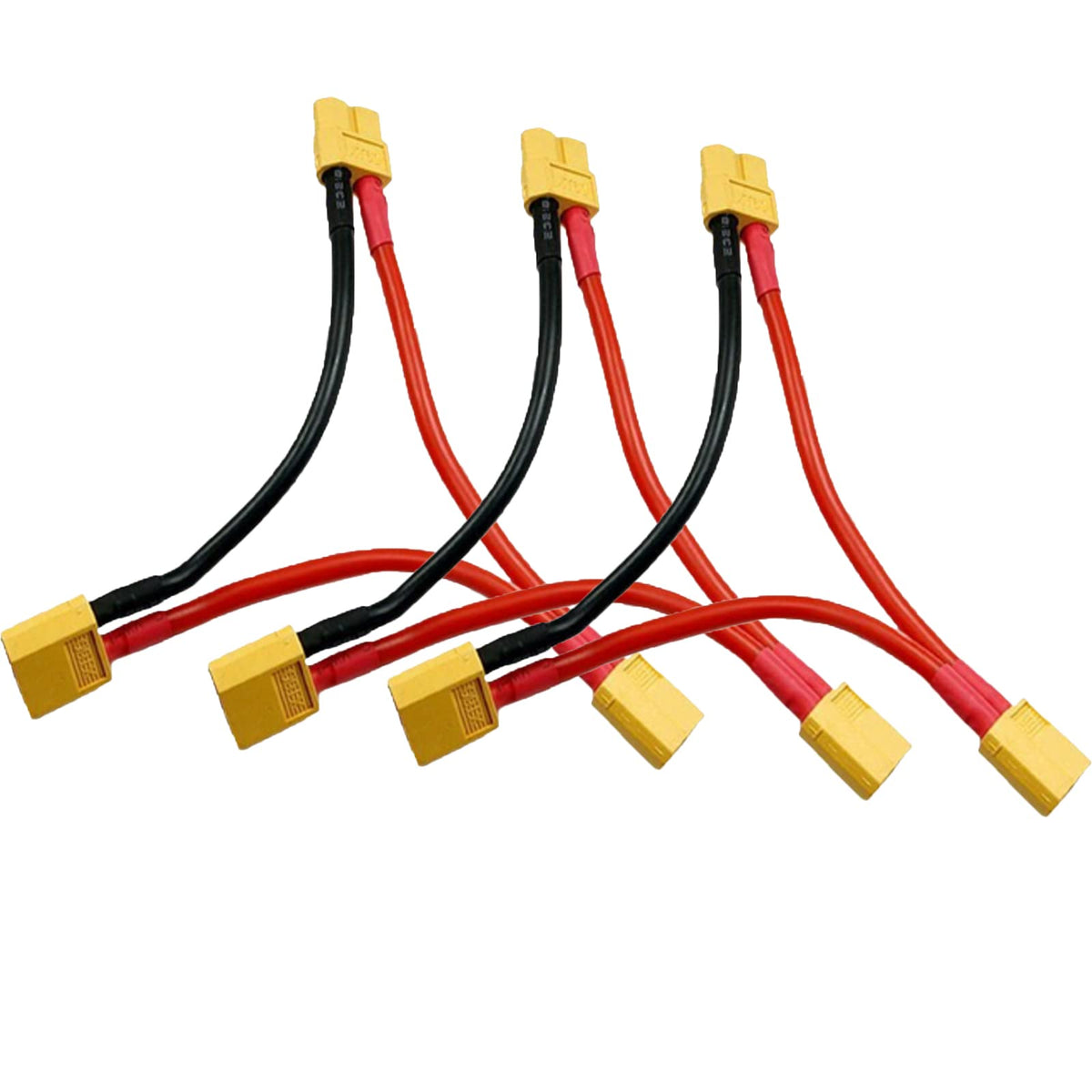 Battery Extension Cable Connector with 14awg Silicone Cord I25721