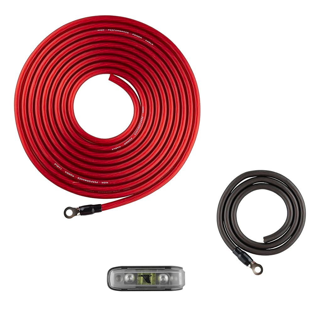 4 Gauge CCA Amplifier Installation Wiring Kit E880