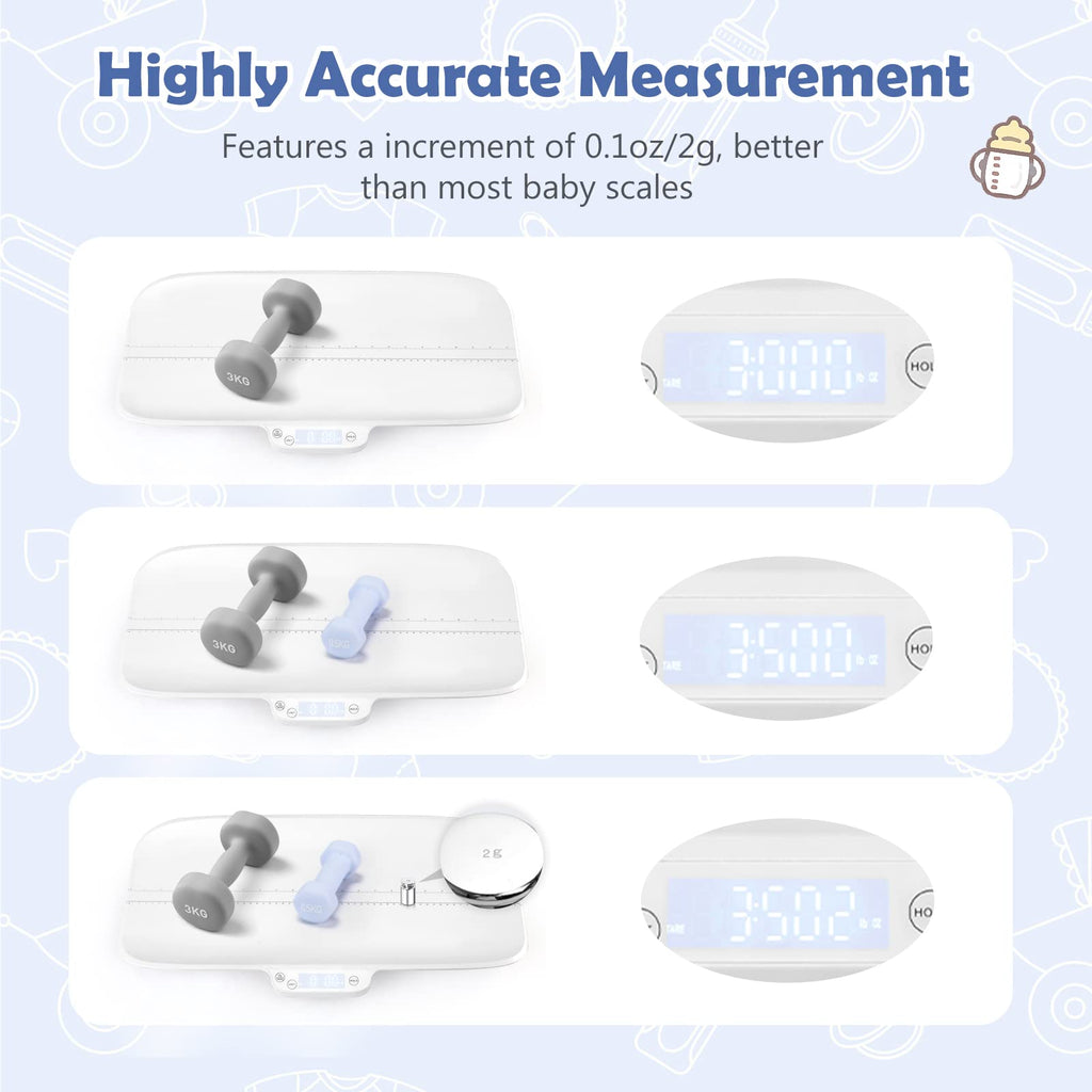 66lb Digital Baby and Pet Scale with Hold Function F302339