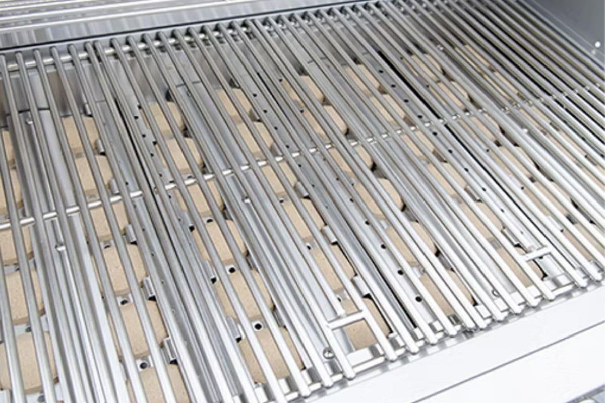 5 Burner Built-In Stainless Steel Propane Gas Grill with Back Burner E4194