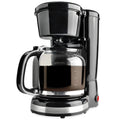 12-Cup Stainless-Steel Coffee Maker with Glass Carafe B1802