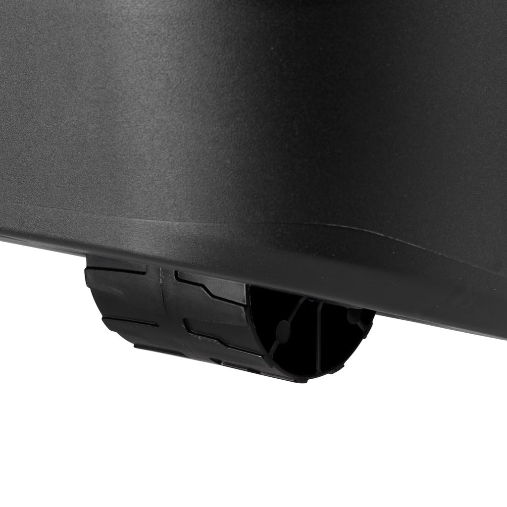 22 Gallon Black Wheeled Plastic Storage Trunk Z964047