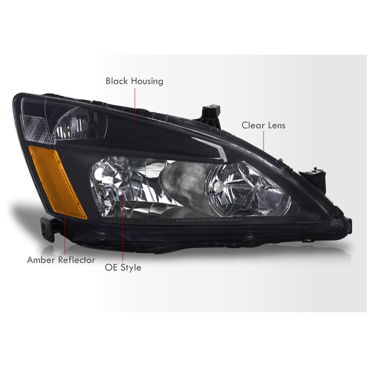 Headlights Assembly Left+Right Pair I686