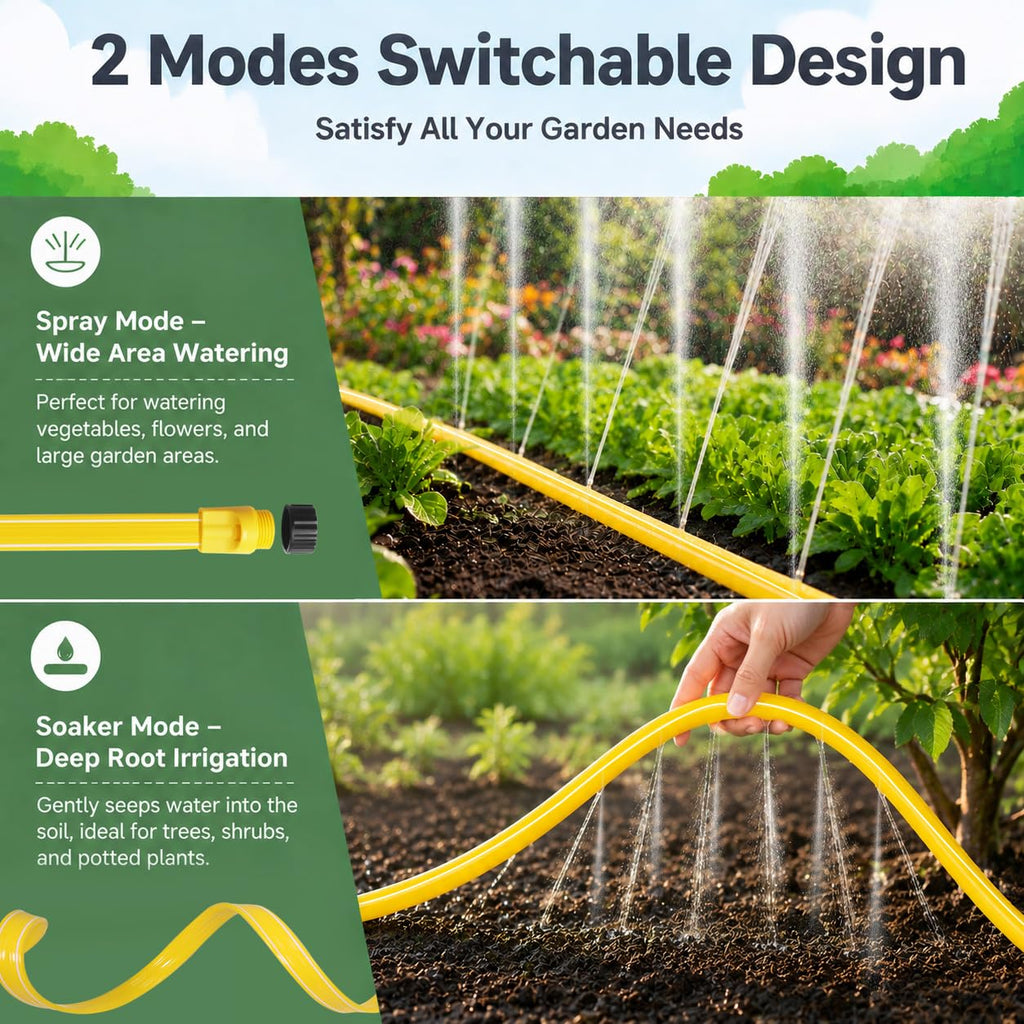 4-Pack 25 ft Sprinkler Soaker Hose B679