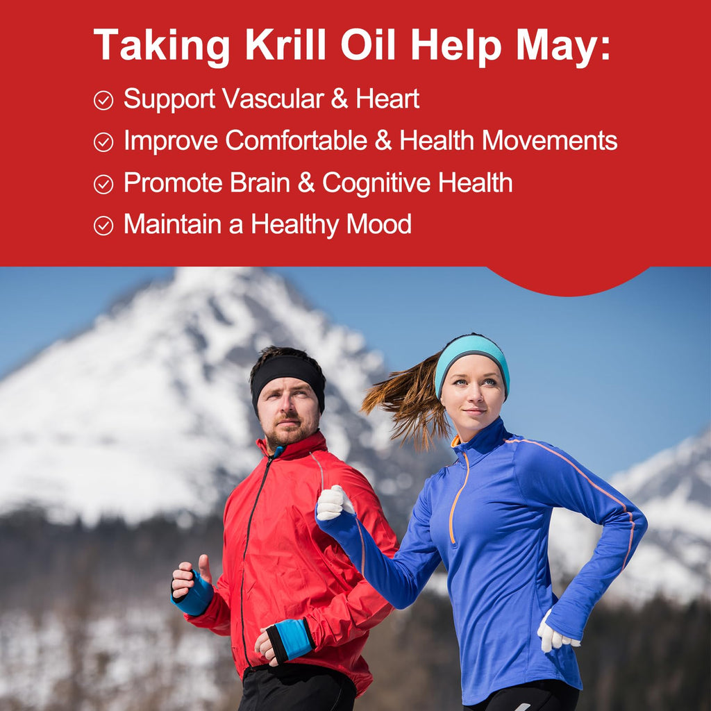 Krill Oil 500 mg Omega-3 120 Softgels N651492