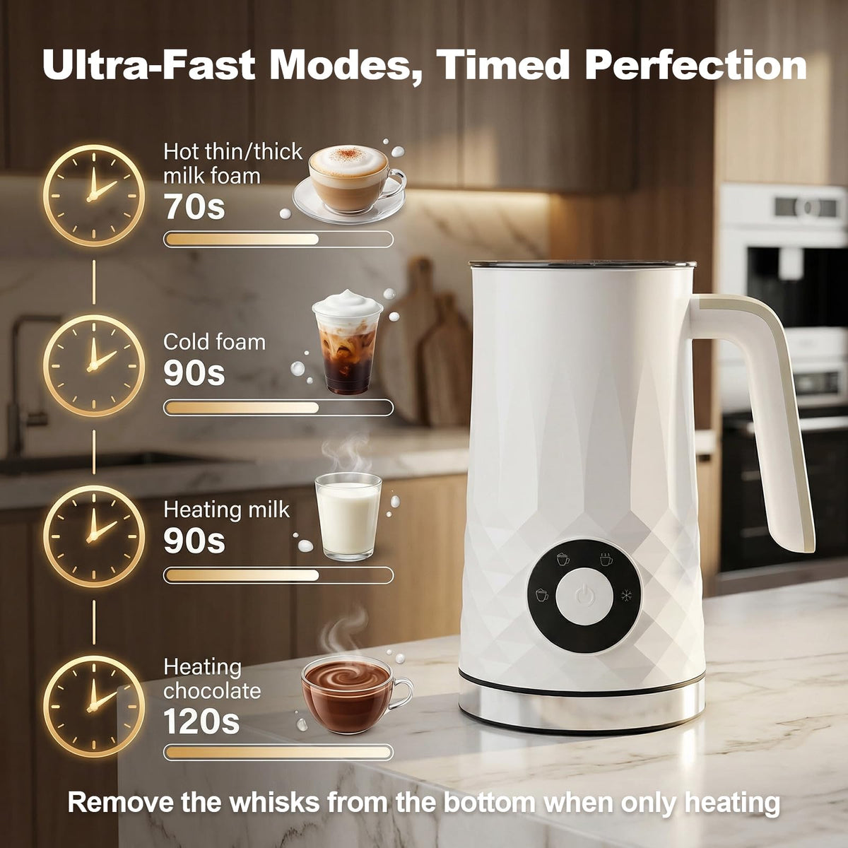 Milk Frother and Steamer A948
