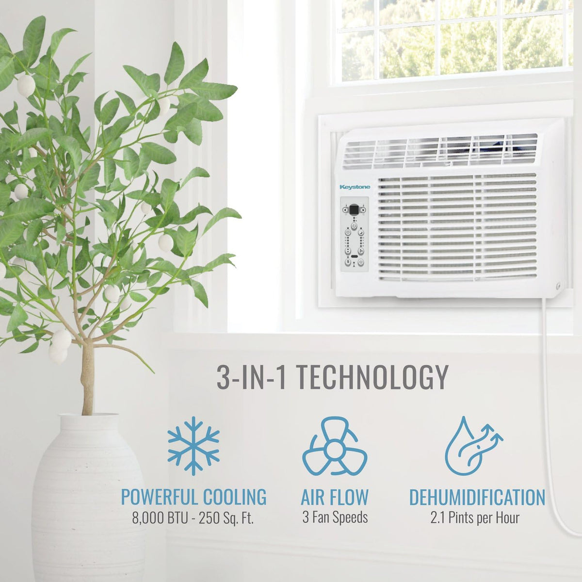 8,000 BTU Window Air Conditioner R78271