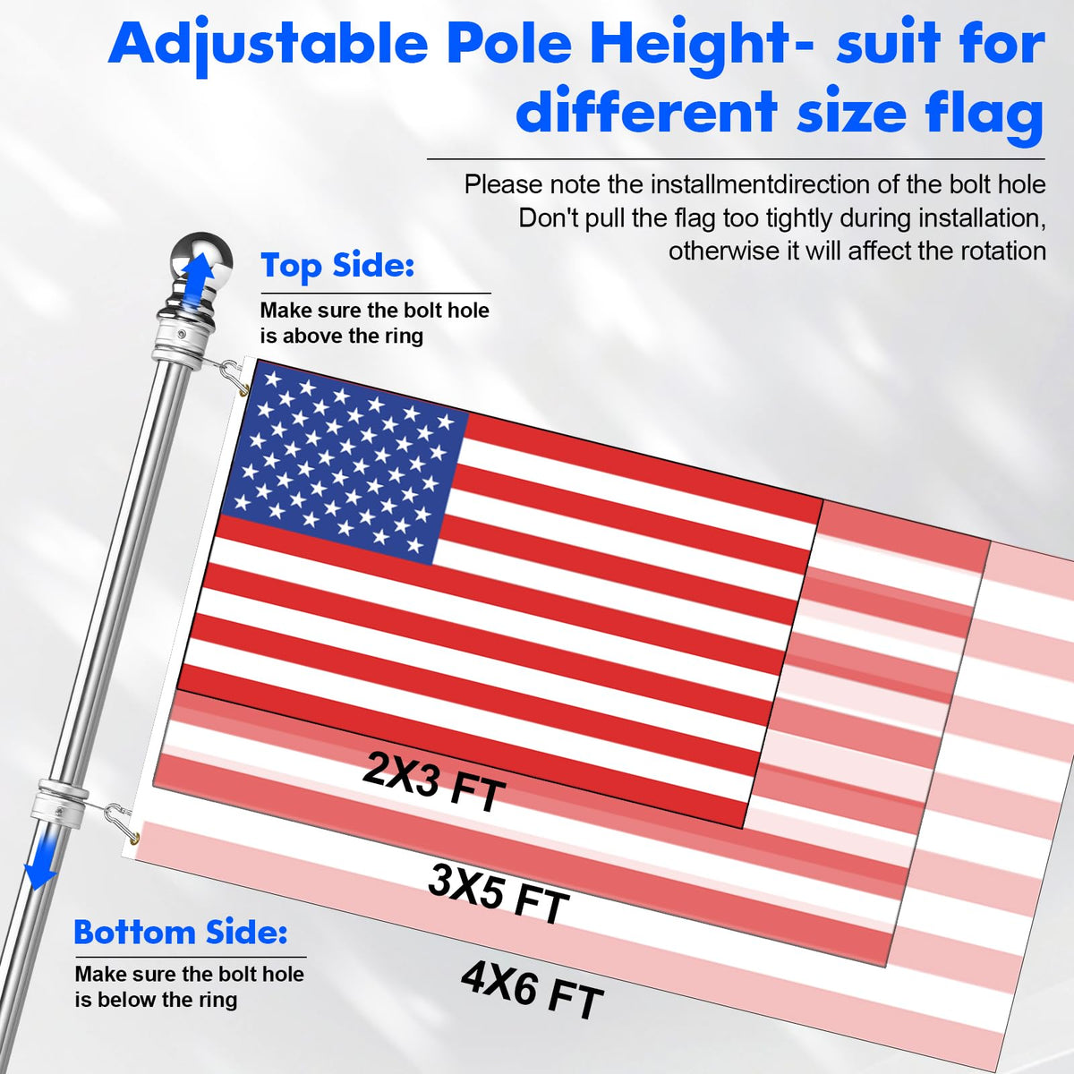 1 Inch Flag Pole Rings & Kit E423959