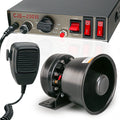 12V 200W Emergency Siren PA System with Handheld Microphone Y6582