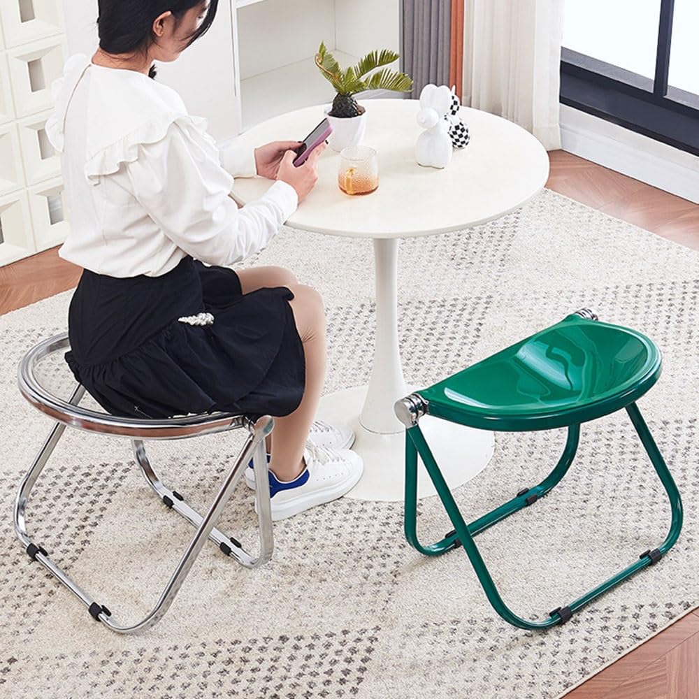 Black Acrylic Folding Chair G218993