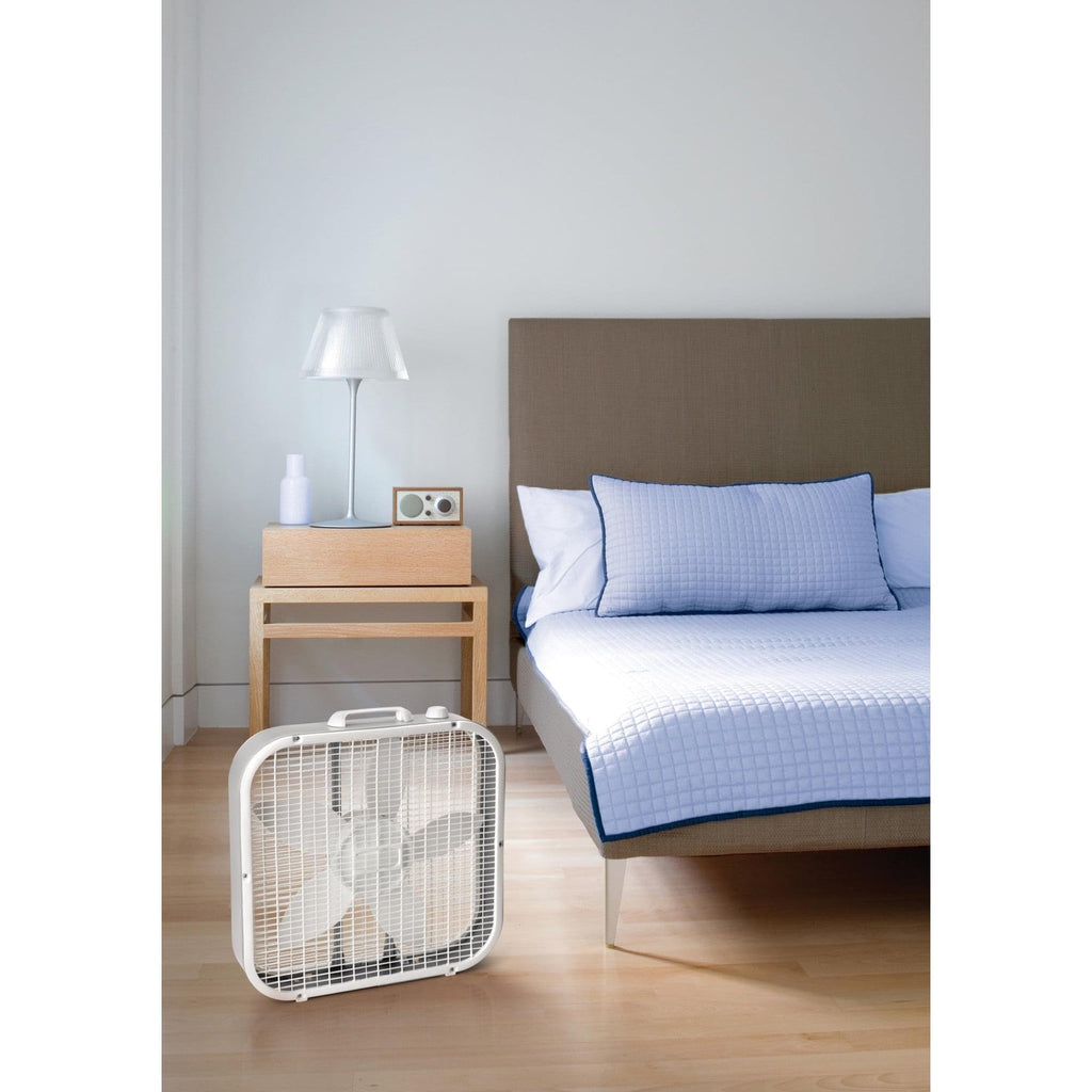 20" White Box Fan, 3 Speeds E39242
