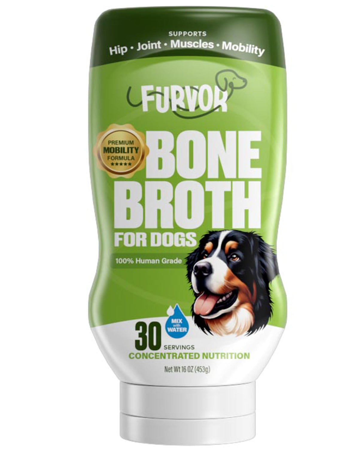 Beef Bone Broth Concentrate for Dogs, 16 oz Q977375