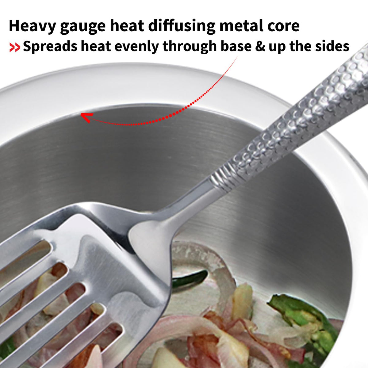 3 Litre Triply Stainless Steel Pressure Cooker L455