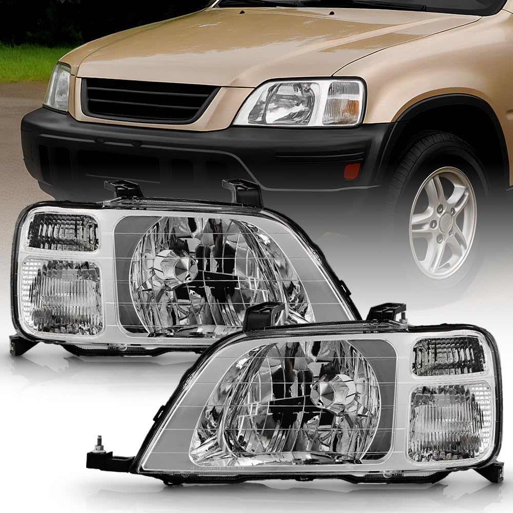 Black Headlights Headlamps Pair Replacement Left+Right Q583683