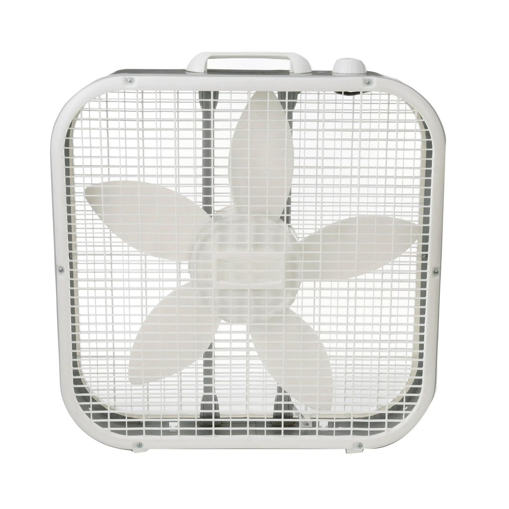 20" White Box Fan, 3 Speeds E39242