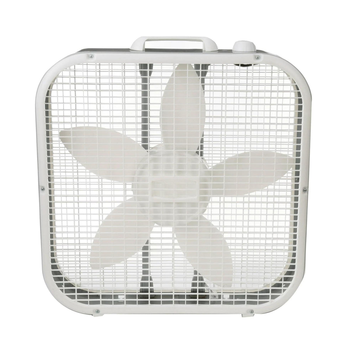 20" White Box Fan, 3 Speeds E39242